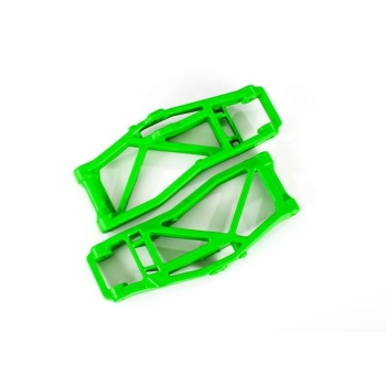 Suspension arms, lower, green (left and right, front or rear) (2) (for use with #8995 WideMaxx? suspension kit)