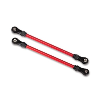 Suspension links, front lower, Red (2) (5x104mmSteel) (for #8140R)