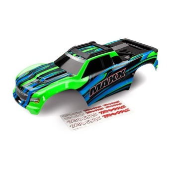 Body Maxx green painted + Decal Sheet