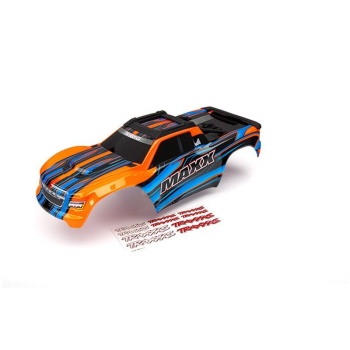 Body Maxx Orange painted + Decal Sheet