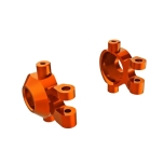 Steering blocks 6061-T6 Alu orange Anodized l/r + hardware