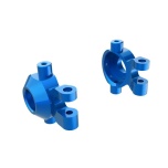 Steering blocks 6061-T6 Alu Blue Anodized l/r + hardware