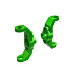 Caster-Blocks, 6061-T6 Alu Green Anodized l/r