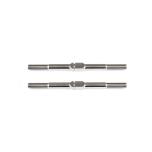 Team Associated FT Titanium Turnbuckles, 48 mm/1.875 in, silver