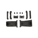 Team Associated Skid Plates and Arm Mounts Set