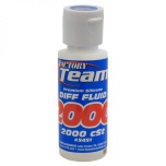 Team Associated FT Silicone Diff Fluid 2000cst, 59 ml