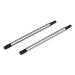 Team Associated RC8B3 FT Chrome Shock Shafts, 3.5x30.5 mm