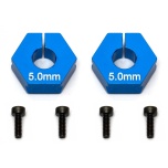 Team Associated Factory Team Clamping Wheel Hexes, 5.0mm