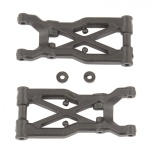 Team Associated RC10B74 FT Rear Suspension Arms, carbon