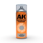 AK Protective Varnish (Satin) - Spray 400ml (Includes 2 nozzles)