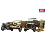 Academy Light Vehicles Of Allied & Axis During WWII 1:72