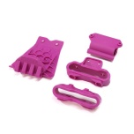 Lower Skid And Bumper Mount Set Purple