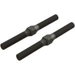 Arrma Steel Turnbuckle M4x48mm Black (2)