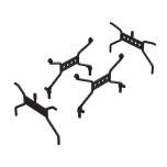 Arrma Lower Roll Cage Support Set (Mojave 4S)