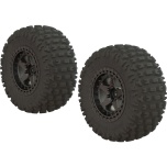 Arrma Senton Wheel 2.2/3.0" SC Gun Meta, tire Dboots Fortress (2)