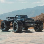 Arrma 1/8 NOTORIOUS 6S V6 4X4 BLX Brushless Stunt Truck RTR, Black