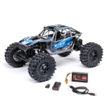 Axial 1/18 UTB18 Capra 4WS 4X4 RTR Brushed Rock Crawler (Battery & Charger Included), Blue