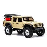 Axial 1/24 SCX24 Jeep JT Gladiator 4WD Rock Crawler Brushed RTR, Beež