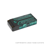 Cayote 5000mAh Shorty LiPo Aku 145C, 7.6V, 186g, kõvakest