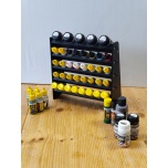 ClayPitRC värviriiul 25mm (35mm) diameetriga värvipudelitele (Ammo, Vallejo)