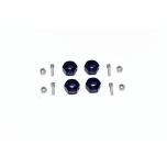 GPM Alu Hex Adapter 12mm Arrma 3S (4tk), must