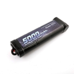 Gens ace 5000mAh 8.4V 7-Cell NiMH Flat Battery Pack with T plug