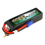 Gens ace 5000mAh 14.8V 4S1P 30/60C Lipo Battery Pack with EC5 Plug-Bashing Series