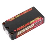 Gens ace Redline 2.0 Series 5300mAh 2S2P 7.6V 140C HardCase HV Shorty Lipo Battery Pack