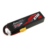 Gens ace 6750mAh 14.8V 60C 4S1P Lipo aku PC kest, XT90 pistik
