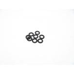 Hiro Seiko 3mm Alloy Spacer Set (thickness 0.5 mm), Black (8 pcs)