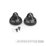 JConcepts Fin, 13mm Shock Cap (2pcs) Black