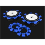 Jconcepts Satellite tire gluing rubber bands - blue - fits 1/10th, SCT and 1/8th buggy