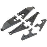 Losi Front Suspension Arm Set Upper/ Lower (Left and Right): Super Baja Rey