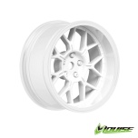 Louise 1/10 muudetava offsetiga kaheosalised drift veljed, 12mm hex, Valged (4 tk)