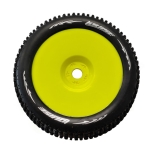Louise T-PIRATE SUPER SOFT, yellow wheels 17mm hex 0 offset (2 pcs)