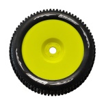 Louise T-PIRATE Super SOFT, kollane velg 17mm hex, 0 offset (2 tk)
