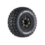 Louise SC-Uphill, Soft, glued on black wheels. 12/14/17 mm removable hexes included