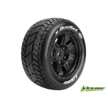 Louise MFT X-ROCKET, must velg, 24mm hex (Traxxas X-MAXX), 2tk