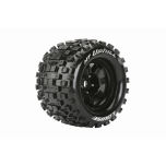 Louise MFT MT 3.8 UPHILL 1/8 Sport Black wheels 17mm hex Traxxas, HPI / 0 offset (2 pcs)
