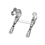 MJX Hyper Go 12212 Replacement Steering Assembly Set - Part Number P12430
