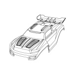 MJX Hyper Go 12212 Replacement Bodyshell P1230A