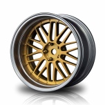 MST Drift wheels matt gold/silver, changable offset (4pcs)