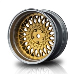 MST Drift wheels BBS BMW matt gold/silver, changable offset (4pcs)