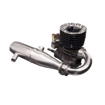 O.S. B2103 Type R engine with OS T2100SC exhaust system