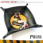 PWORK WARGAMES Neoprene Dice Tray - Pin Up