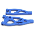 RPM Front suspension arm set (upper/lower) (one side), Blue, for ARRMA Kraton, Talion, Outcast