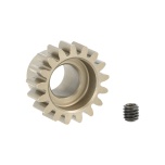 Pinion Module 1 17T, 8mm võllile