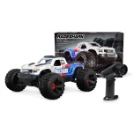 UDI RC 4X4 Monster Truck, harjadega mootor, RTR 1:16, sinine/valge