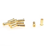 RUDDOG D=5mm kullatud pistik, L=14mm (10tk)