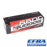 RUDDOG Racing 6600 mAh 150C/75C 15.2V LCG kõva kestaga Li-HV aku (EFRA)